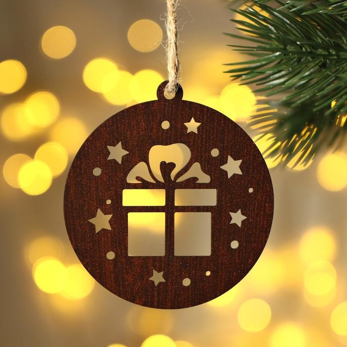 Ёлочные игрушки новогодние «Новый год: Время для сказки», набор 5 шт Ёлочные игрушки новогодние «Новый год: Время для сказки», набор 5 шт