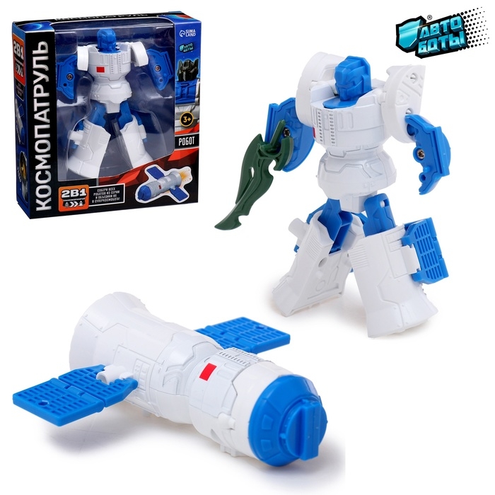 Робот «Спутник», трансформируется, с металлическими элементами Робот «Спутник», трансформируется, с металлическими элементами