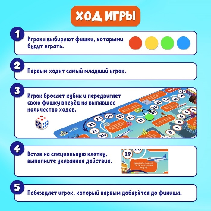 Настольная экономическая игра «Бизнесмен», 2-4 игрока, 3+ Настольная экономическая игра «Бизнесмен», 2-4 игрока, 3+