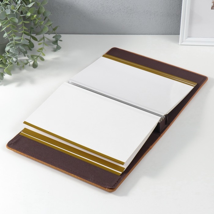 Фотоальбом магнитный 20 листов "Змея" кожзам 4х20,3х26,2 см