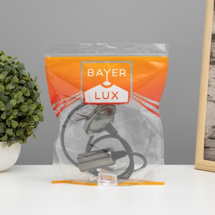 Светильник BayerLux "Сарри" E14 40Вт бронза 3х3х5,3-120 см