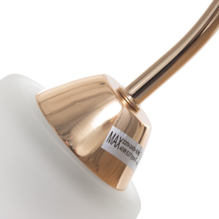 Люстра потолочная Элли 3х40Вт Е27 Золото 52x52x30 см Люстра потолочная Элли 3х40Вт Е27 Золото 52x52x30 см