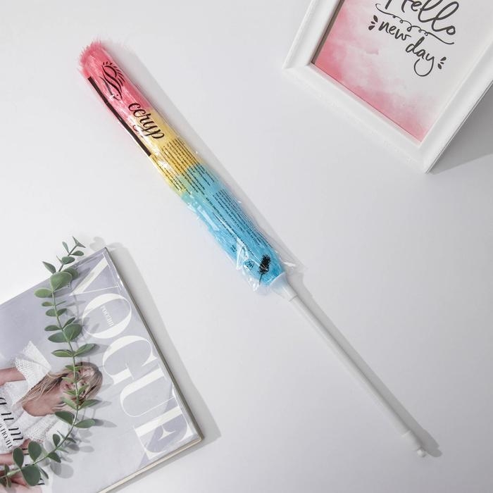 Щётка для пыли Доляна, 54×4,5 см, цвет МИКС Щётка для пыли Доляна, 54×4,5 см, цвет МИКС