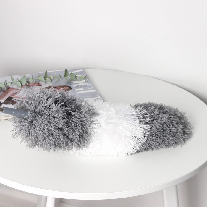 Щётка для пыли Raccoon, плоская насадка 40×7,5 см, пушистая насадка 41×13 см, телескопическая ручка 230 см Щётка для пыли Raccoon, плоская насадка 40×7,5 см, пушистая насадка 41×13 см, телескопическая ручка 230 см