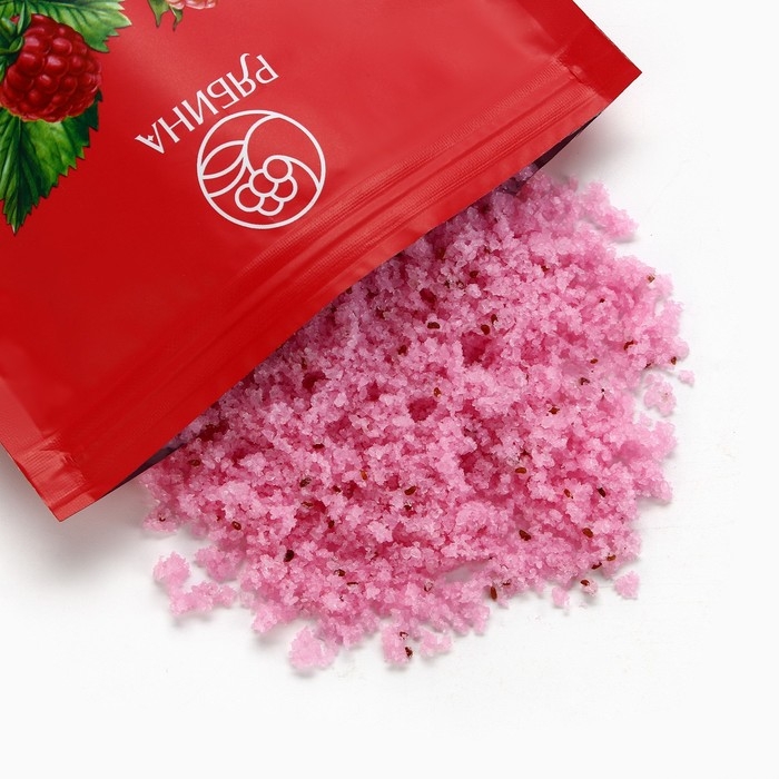 Скраб для тела, соляной с экстрактом малины, 250 г, РЯБИНА Скраб для тела, соляной с экстрактом малины, 250 г, РЯБИНА