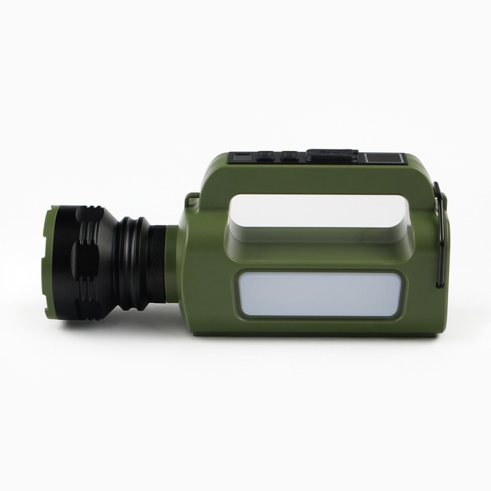 Фонарь светодиодный аккумуляторный ручной, переносной, 5 Вт, 2400 мАч, 22.5 х 7.2 х 10.5 см   107031 Фонарь светодиодный аккумуляторный ручной, переносной, 5 Вт, 2400 мАч, 22.5 х 7.2 х 10.5 см   107031