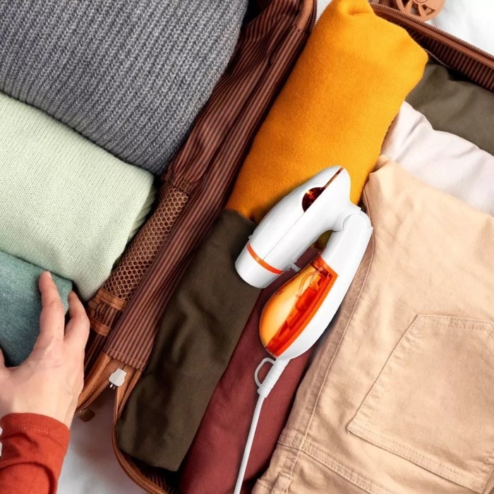 Отпариватель Kitfort КТ-9191-2, ручной, 1300 Вт, 140 мл, 22 г/мин, бело-оранжевый Отпариватель Kitfort КТ-9191-2, ручной, 1300 Вт, 140 мл, 22 г/мин, бело-оранжевый