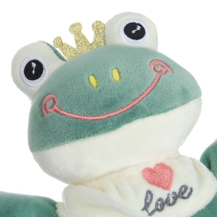 Погремушка мягкая на кольце «Лягушастик», Крошка Я Погремушка мягкая на кольце «Лягушастик», Крошка Я