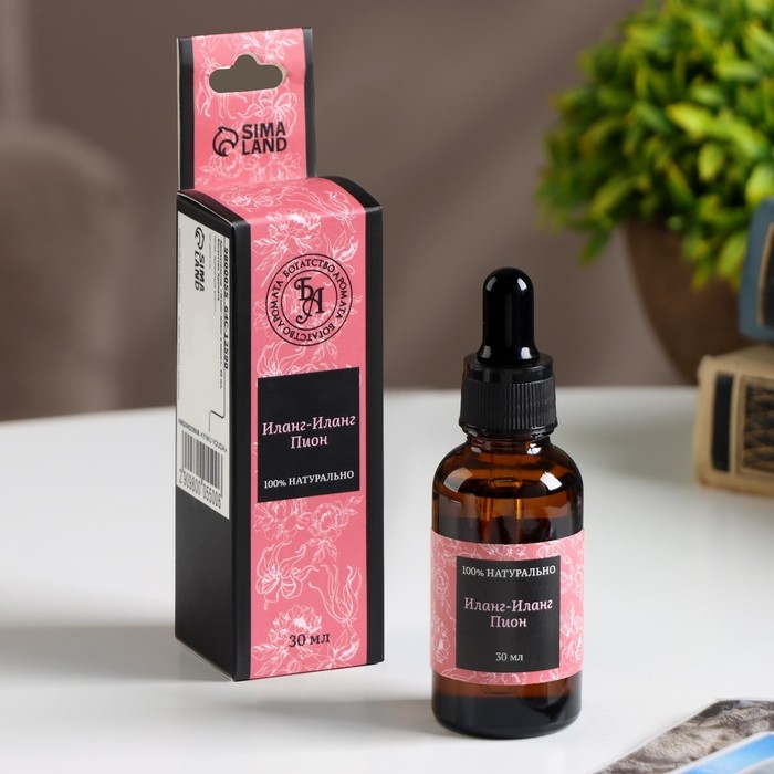 Аромамасло Аромамасло "Иланг-иланг и пион", 30 мл, Богатство Аромата