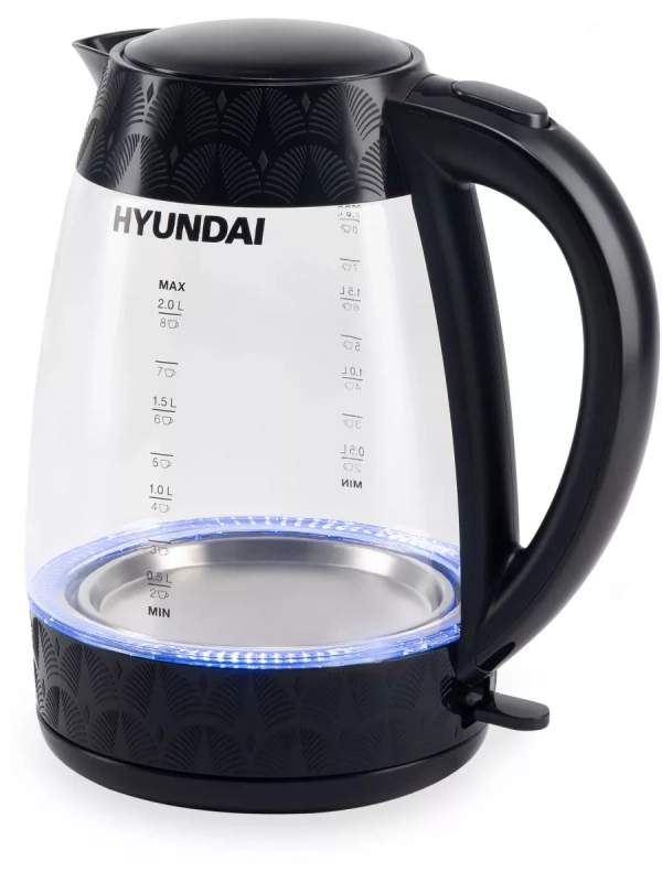 Чайник HYK-G4505 2л. 2200Вт черный