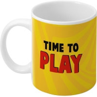 Кружка керамическая детская, сублимация, 350 мл «Time to play», Монстр