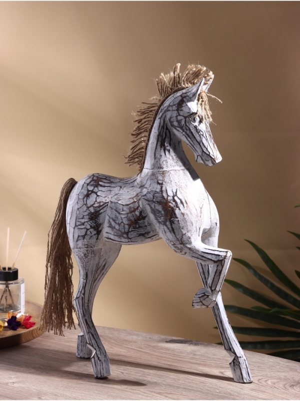 Сувенир интерьерный Сувенир интерьерный "Конь" дерево, 30х10х45 см