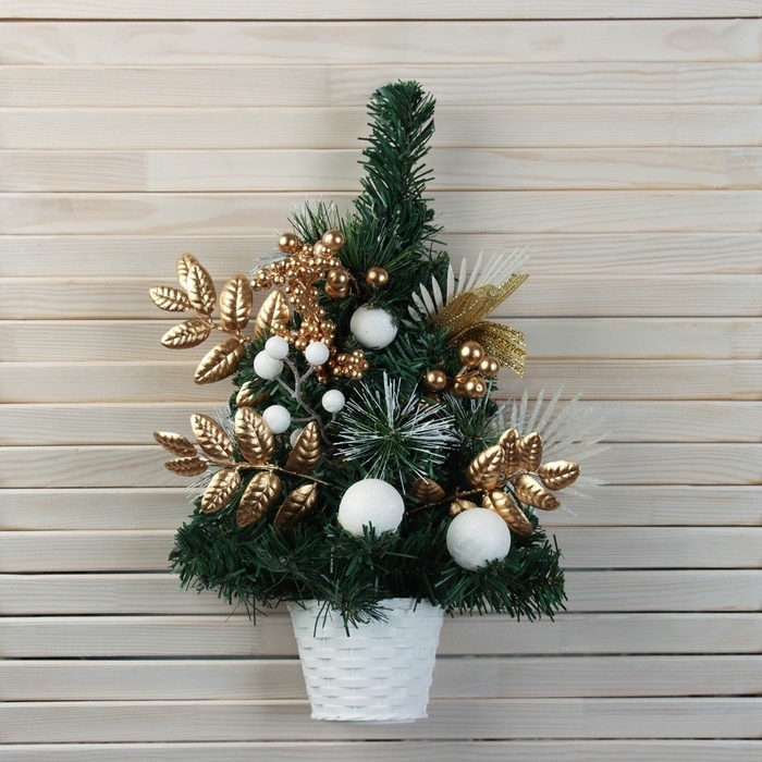 Ёлка декор настенная  Ёлка декор настенная "Ветка ажурная" 40х24 см