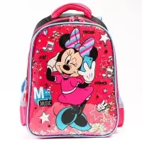 Рюкзак школьный для девочки, розовый, 39 см &times; 30 см &times; 14 см Music, Минни Маус