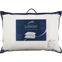 Подушка Luscan 50х70 нестеган кант (микроволокно леб.пух/55%тенсель,45%хл.)