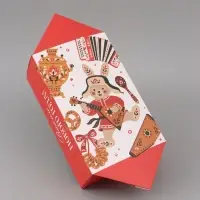 Коробка-конфета, подарочная, самосборная, набор 3 шт., 18&times;28&times;10 &laquo;Советский&raquo;