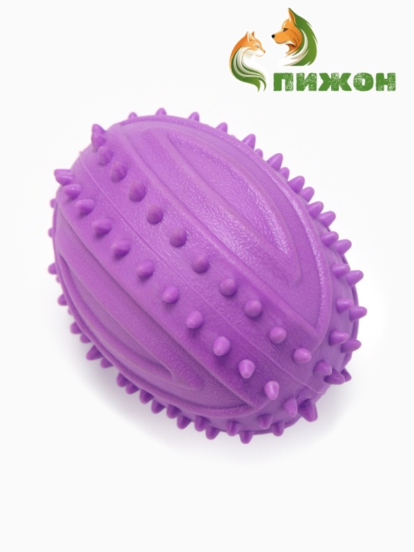 Игрушка жевательная Игрушка жевательная "Граната", TPR, 10 см, фиолетовая
