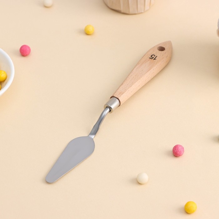 Лопатка кондитерская Доляна «Деко» 19,5 см Лопатка кондитерская Доляна «Деко» 19,5 см