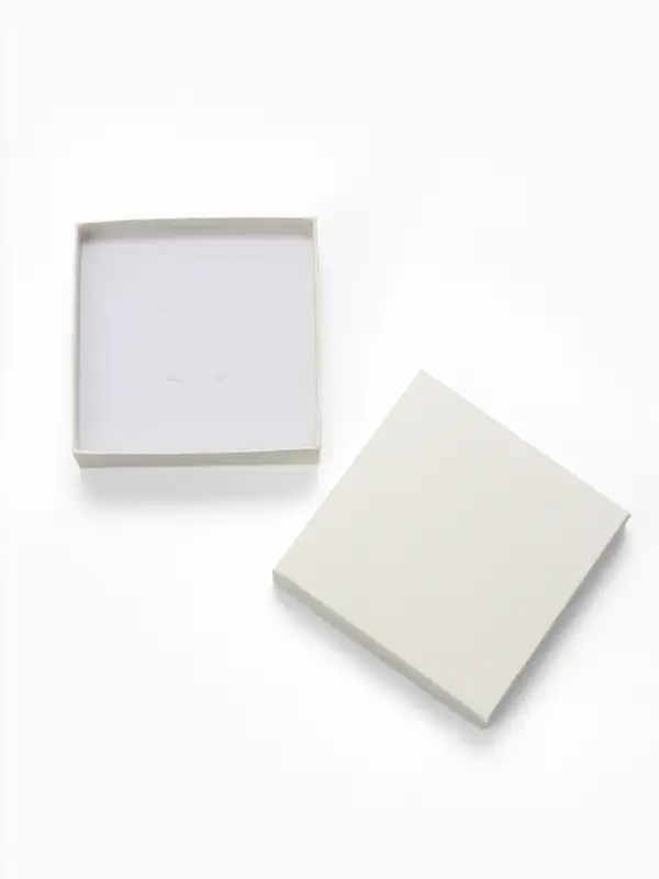 Коробочка подарочная под набор &laquo;Минимал&raquo;, 9&times;9 см, (полезная часть 8.5&times;8.5 см), белая