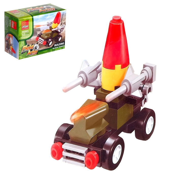 Конструктор &laquo;Военная техника&raquo;, 30-33 деталей, МИКС