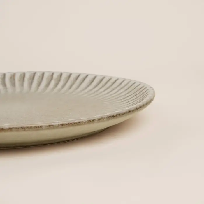 Тарелки SL Home &laquo;Монти&raquo;, d=27 см, набор 2 шт., фарфор, серые