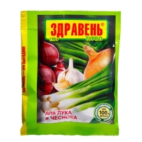Удобрение Здравень турбо для лука и чеснока, пакет, 150 г