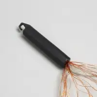 Гирлянда &laquo;Конский хвост&raquo; 20 нитей по 2 м, IP20, медная нить, 400 LED, свечение тёплое белое, 12 В