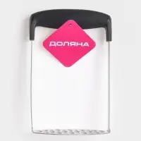 Толкушка для картофеля Доляна Smasher, 11&times;18 см, нержавеющая сталь, чёрный