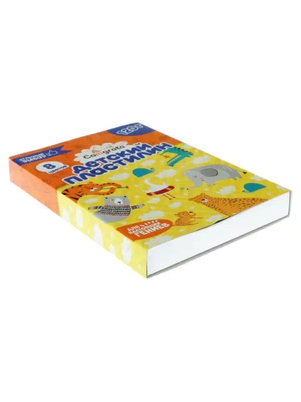 Пластилин Calligrata &laquo;Классический&raquo;, 8 цветов, 120 г