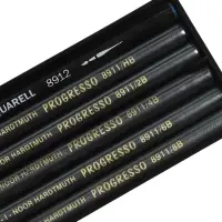 Набор карандашей цельнографитовых Koh-I-Noor. PROGRESSO 8915, 6 штук, разной твёрдости, круглый