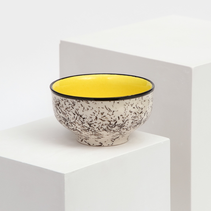 Пиала керамическая «Персия», 200 мл, жёлтая, 1 сорт, Иран Пиала керамическая «Персия», 200 мл, жёлтая, 1 сорт, Иран