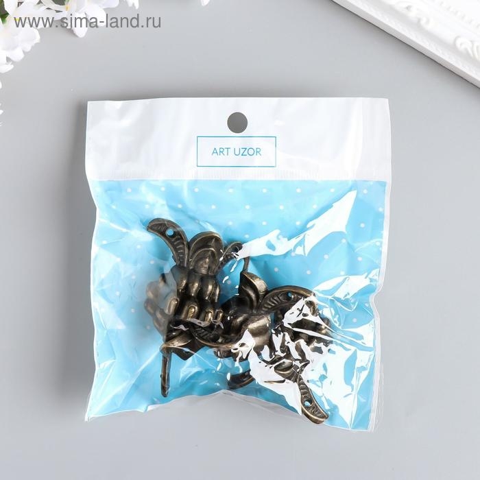 Уголок (ножка) для шкатулки Уголок (ножка) для шкатулки "Лапа" 4,3х3,4 см С-024