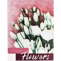 Блокнот А5, 60 листов, на гребне, обложка из мелованного картона, плотность 60 г/м&sup2;, МИКС