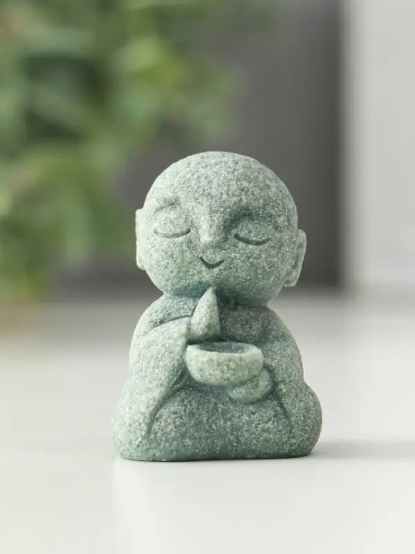 Подставка для благовоний палочек песчаник &laquo;Маленький монах Сян Дао&raquo;, 3.5&times;3&times;5.5 см