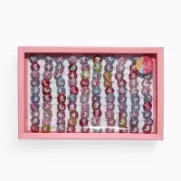 Кольцо &laquo;Выбражулька. Блестящие единороги&raquo;, фасовка 100 шт. рисунок МИКС, цвет МИКС, безразмерное