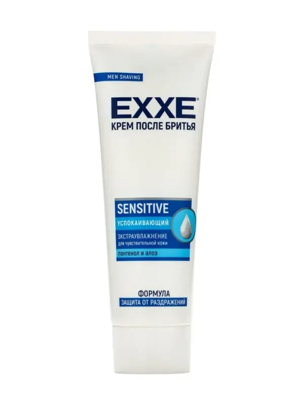 Крем после бритья Exxe sensitive для чувствительной кожи, 80 мл