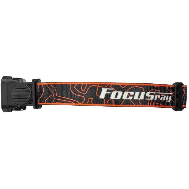 Фонарь налобный FOCUSray 1300 8 диодов,акку 18650 встр,1200мАН,3,7V  890118