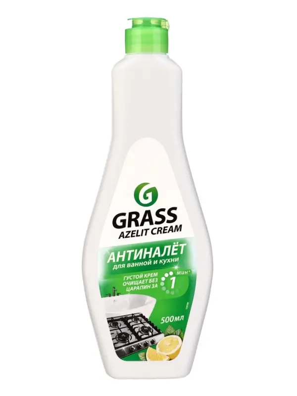 Чистящий крем Azelit, для кухни и ванной комнаты, 500 мл