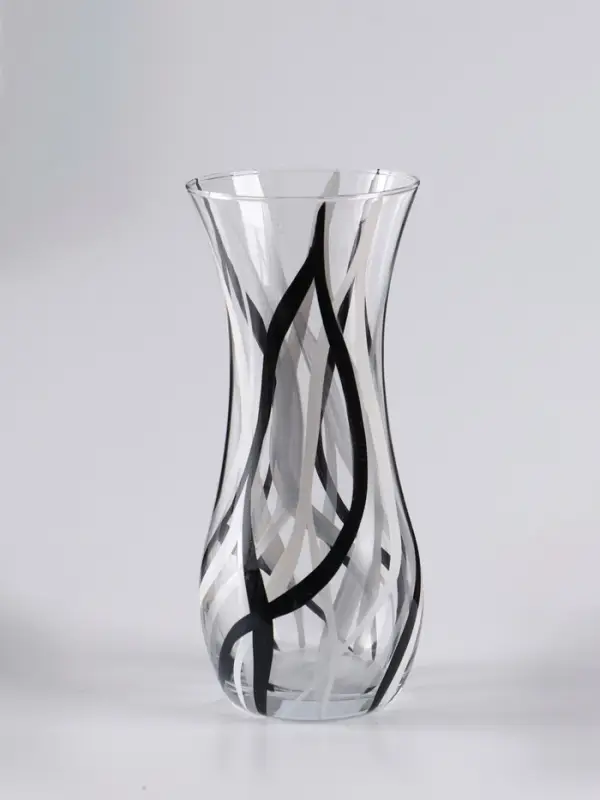 Ваза &laquo;Персей&raquo;, линии, h=26 см, стекло