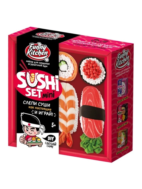 Набор для лепки Funny Kitchen  Набор для лепки Funny Kitchen "Sushi" SS500-40246