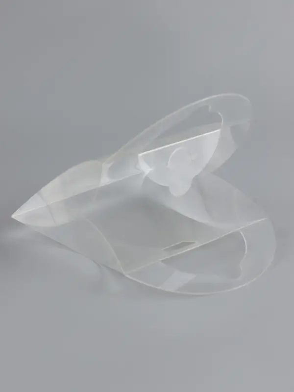 Складная прозрачная коробка из PVC, для упаковки подарков, 11×9×2 см Складная прозрачная коробка из PVC, для упаковки подарков, 11×9×2 см