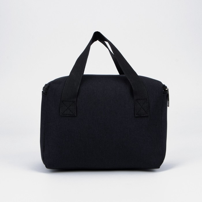 Термосумка на молнии 4,4 л, цвет чёрный Термосумка на молнии 4,4 л, цвет чёрный