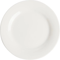 Тарелка Kaylas, D148мм, фарфор, белая 12шт/уп