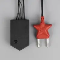 Гирлянда &laquo;Бахрома&raquo; 3&times;0.5 м, IP20, тёмная нить, 80 LED, свечение мульти, 8 режимов, 220 В