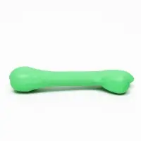 Жевательная игрушка для собак &laquo;Косточка классическая&raquo;, 12.3 см, TPR, зелёная