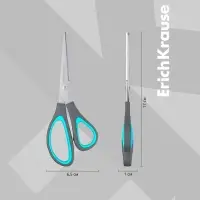 Ножницы ErichKrause "Standard+ Ergo", 17 см, МИКС