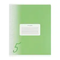 Комплект тетрадей из 10 штук, 18 листов в клетку Calligrata "Пятёрка", обложка мелованный картон, ВД-лак, блок офсет, 5 видов по 2 штуки