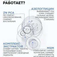 Тоник балансирующий «Акнестоп» для проблемной кожи лица, 195 мл