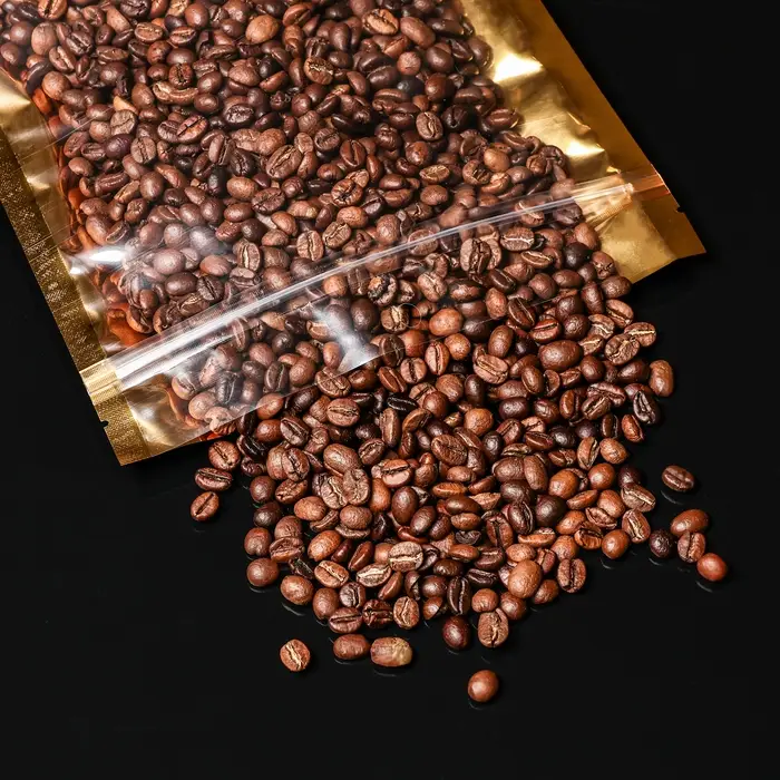 Пакет дой-пак, матовый, золотой, с прозрачной стенкой,20 х 30 х 8 см Пакет дой-пак, матовый, золотой, с прозрачной стенкой,20 х 30 х 8 см