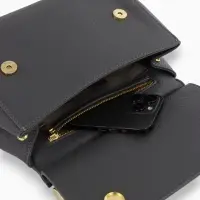 Сумка женская мессенджер TEXTURA на магните, 25&times;9&times;17 см, серая